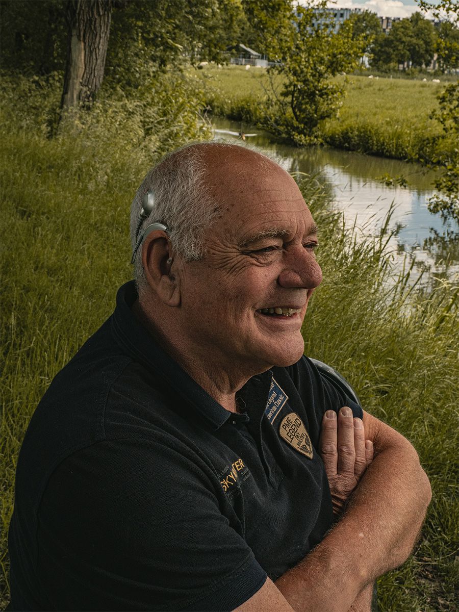 Portretfoto van Jaap van Ewijk